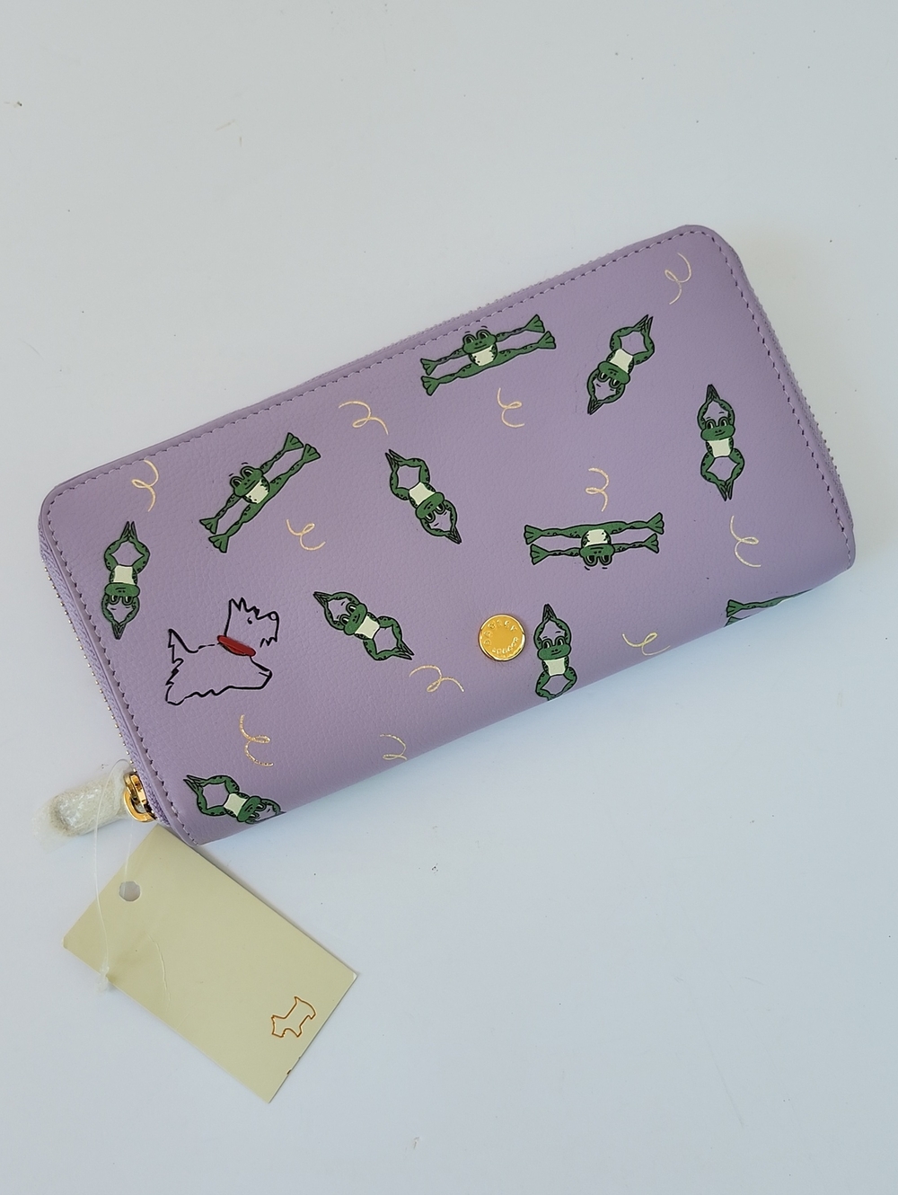 NWT RADLEY LONDON "JUMPING FOR JOY" LEATHER WALLET